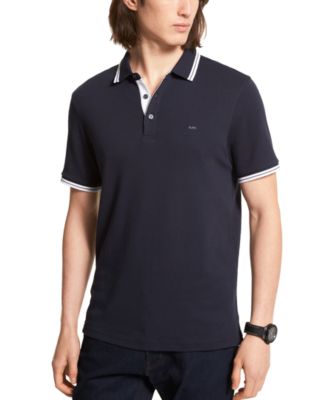 michael kors men's cotton polo shirt