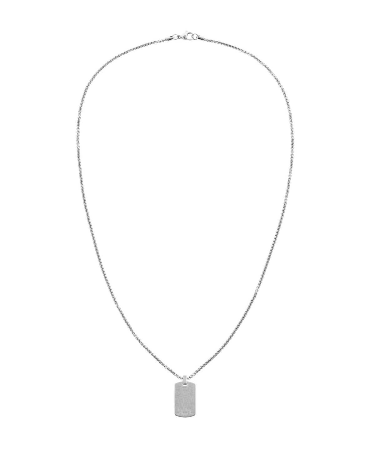 TOMMY HILFIGER MEN'S STAINLESS STEEL CHAIN NECKLACE