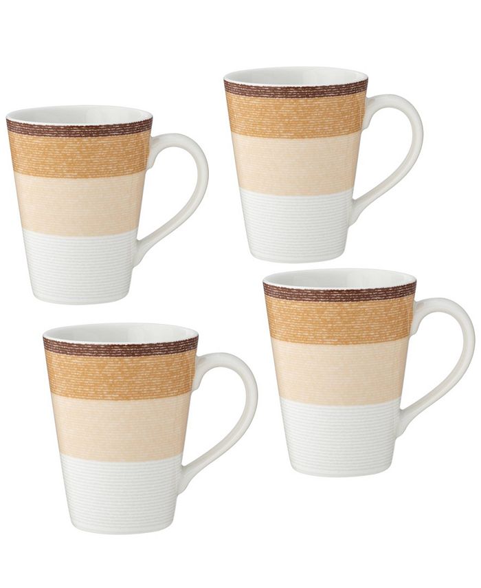 Noritake Colorwave Blue 16-Piece Coupe Set, Service for 4 in Blue