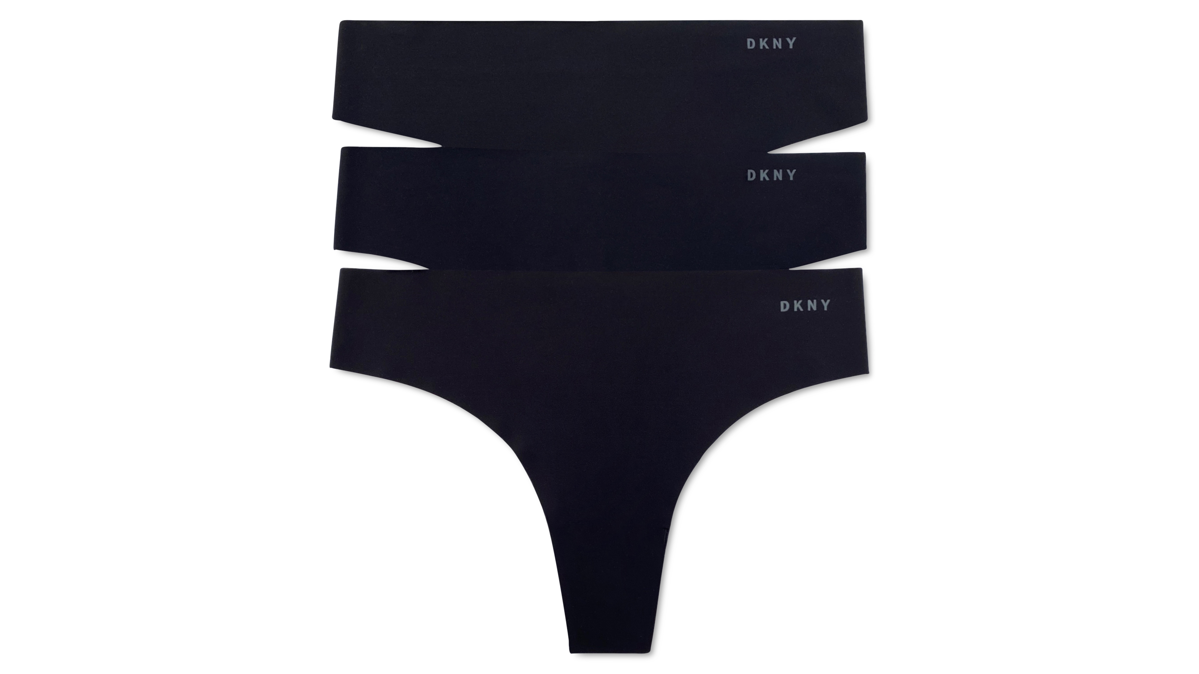 Dkny Women's 3-Pk. Litewear Cut Anywear Thong Underwear DK5026BP3