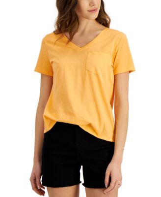 Style & Co - Cotton V-Neck T-Shirt