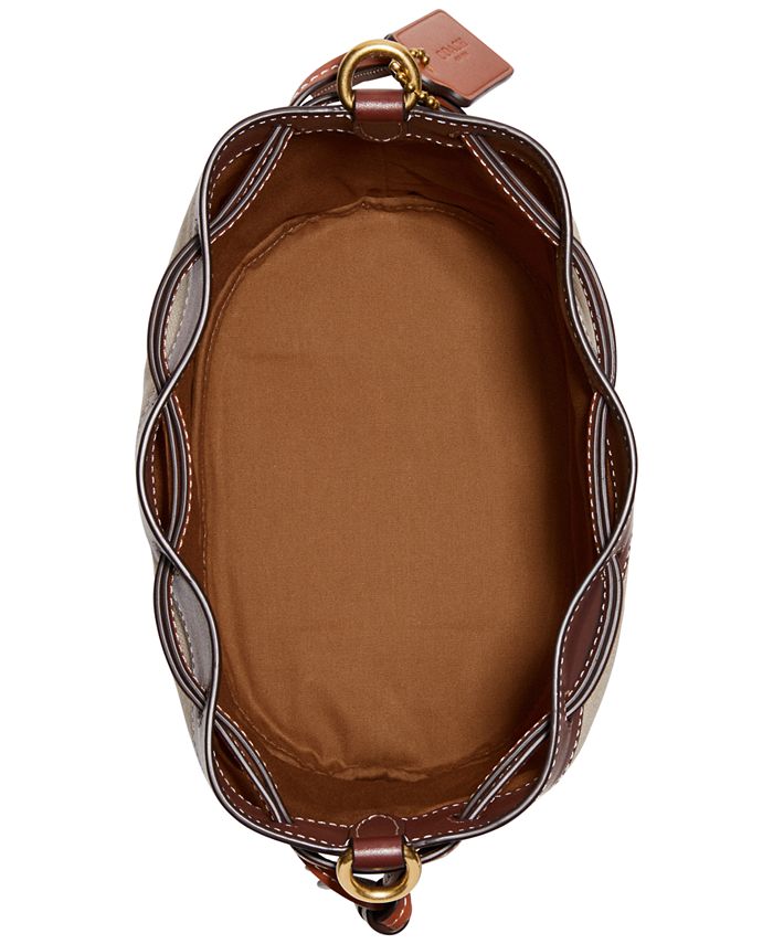 COACH Badge Field Bucket Bag Macy's