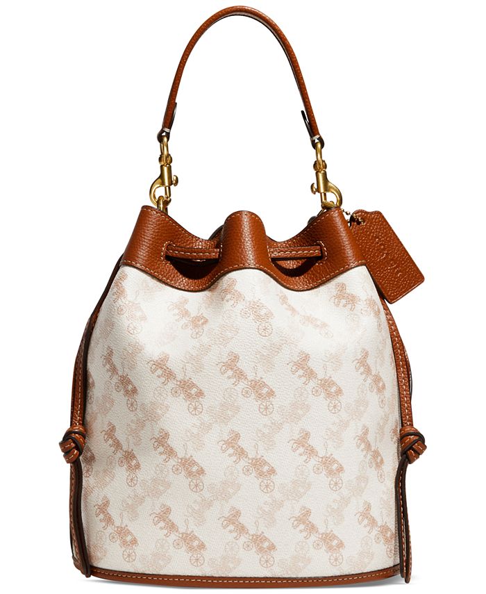 COACH Horse and Carriage Field Bucket Bag & Reviews - Handbags &  Accessories - Macy's