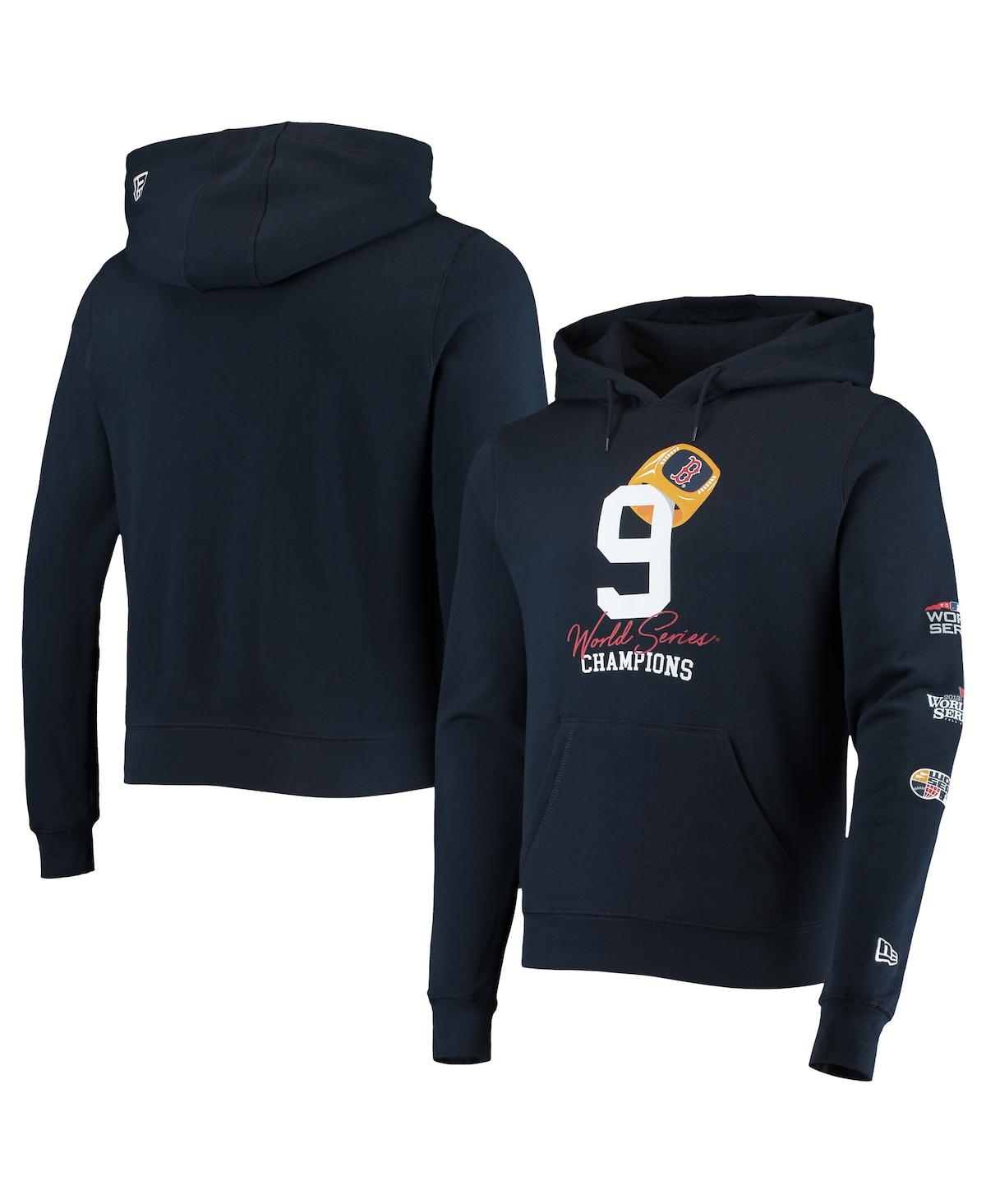 Men's New EraBoston Red Sox Count The Rings Pullover Hoodie - Navy