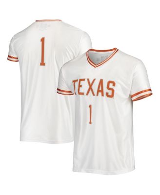 Men's White Texas Longhorns Basketball Jersey