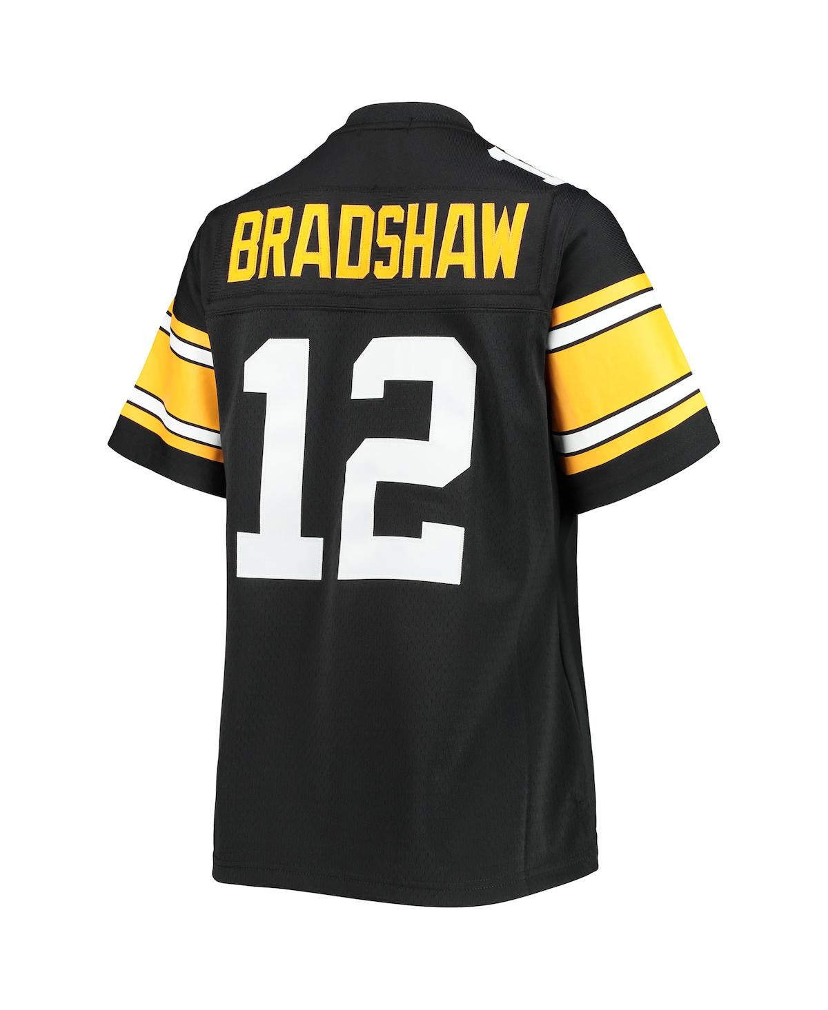 Women's Mitchell & Ness Terry BradshawPittsburgh Steelers Legacy Replica Player Jersey - Black