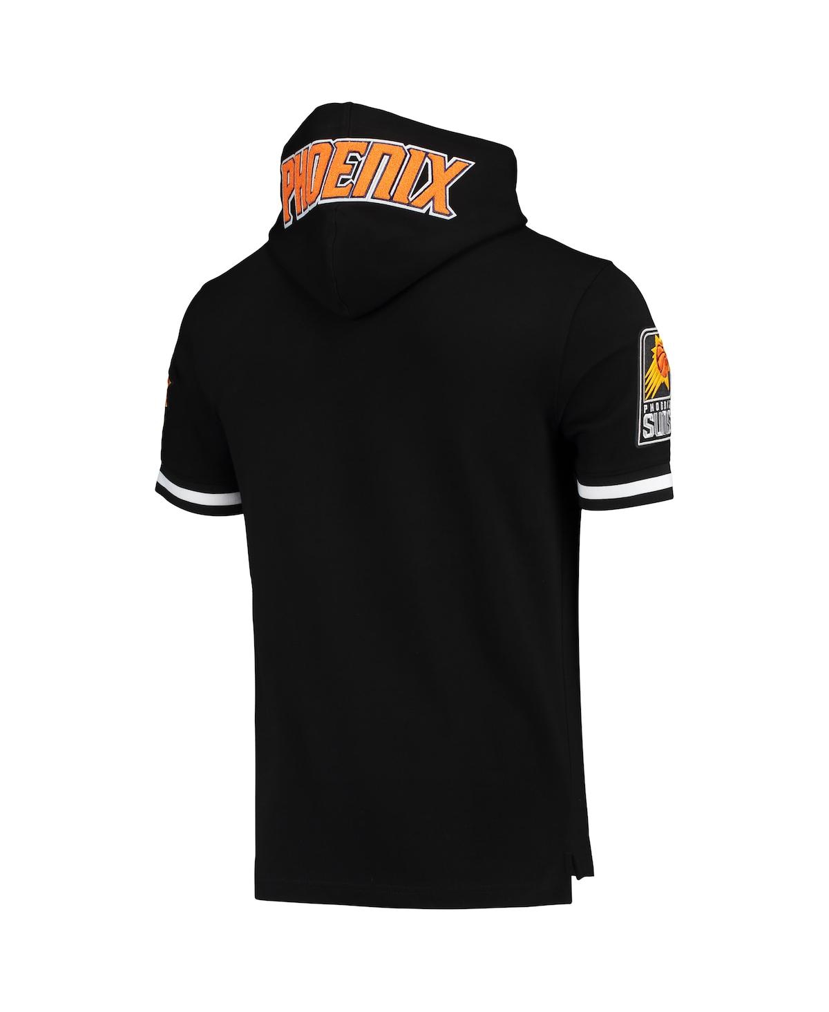 Shop Pro Standard Men's  Devin Booker Black Phoenix Suns Name & Number Short Sleeve Pullover Hoodie