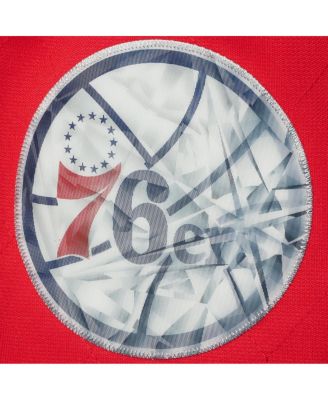 Big Boys Red Philadelphia 76Ers 1996 Hardwood Classics 75th Anniversary Swingman Shorts