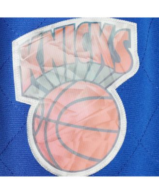 Men's Blue New York Knicks 1991 Hardwood Classics 75th Anniversary Swingman Shorts