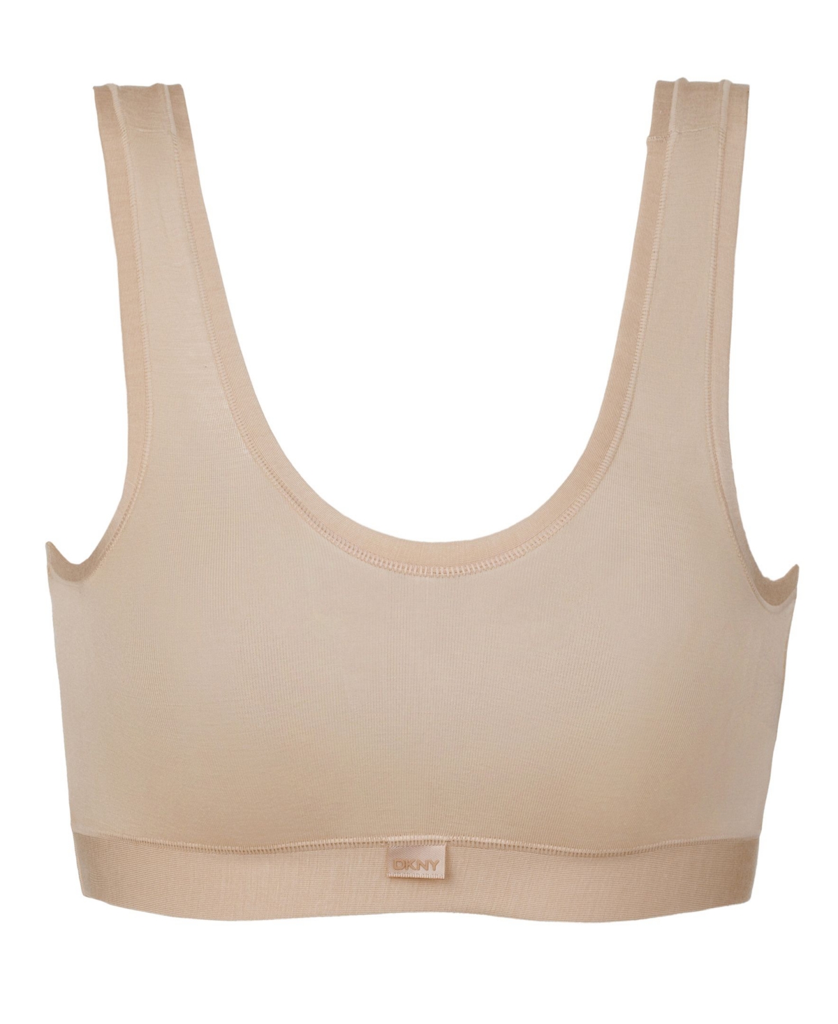 Dkny Stretch Modal Pullover Bralette In Cashmere