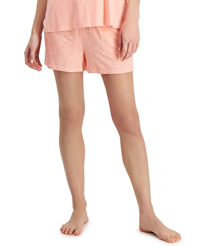 Alfani SuperSoft Essential Pajama Shorts, Created for Macy's Macy's