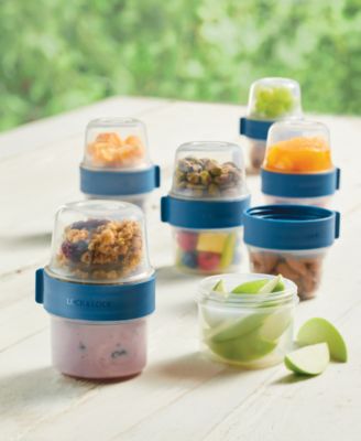 Easy Essentials Twist Two Way Food Storage Container Set, 12-Piece, Clear