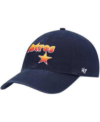 Men's Houston Astros New Era Navy Cooperstown Collection Logo