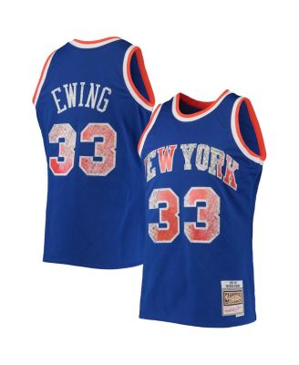 Mitchell & Ness Men's Patrick Ewing Blue New York Knicks 1991-92 ...