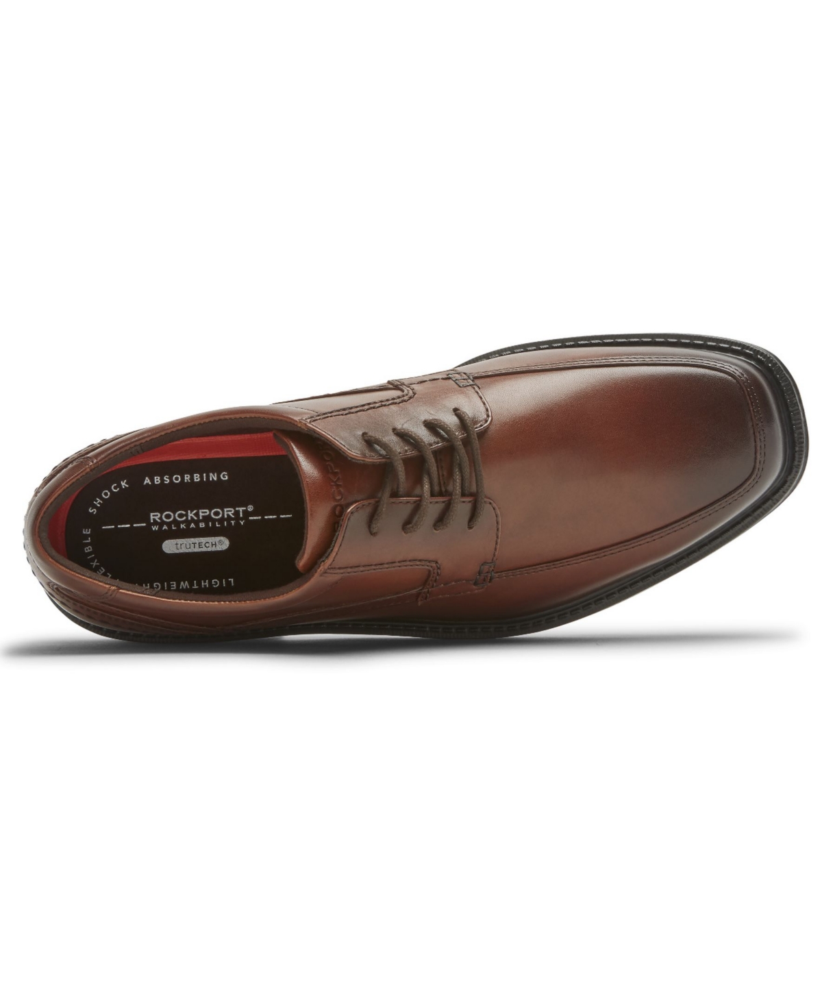 Rockport Men s Style Leader 2 Apron Toe Shoes Black Smart Closet