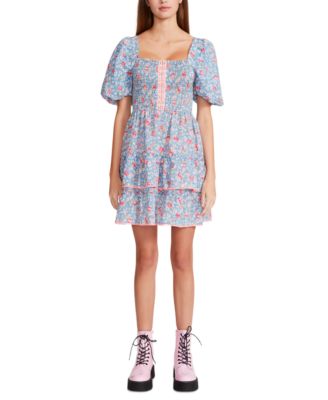 Betsey Johnson Printed Tiered Fit 