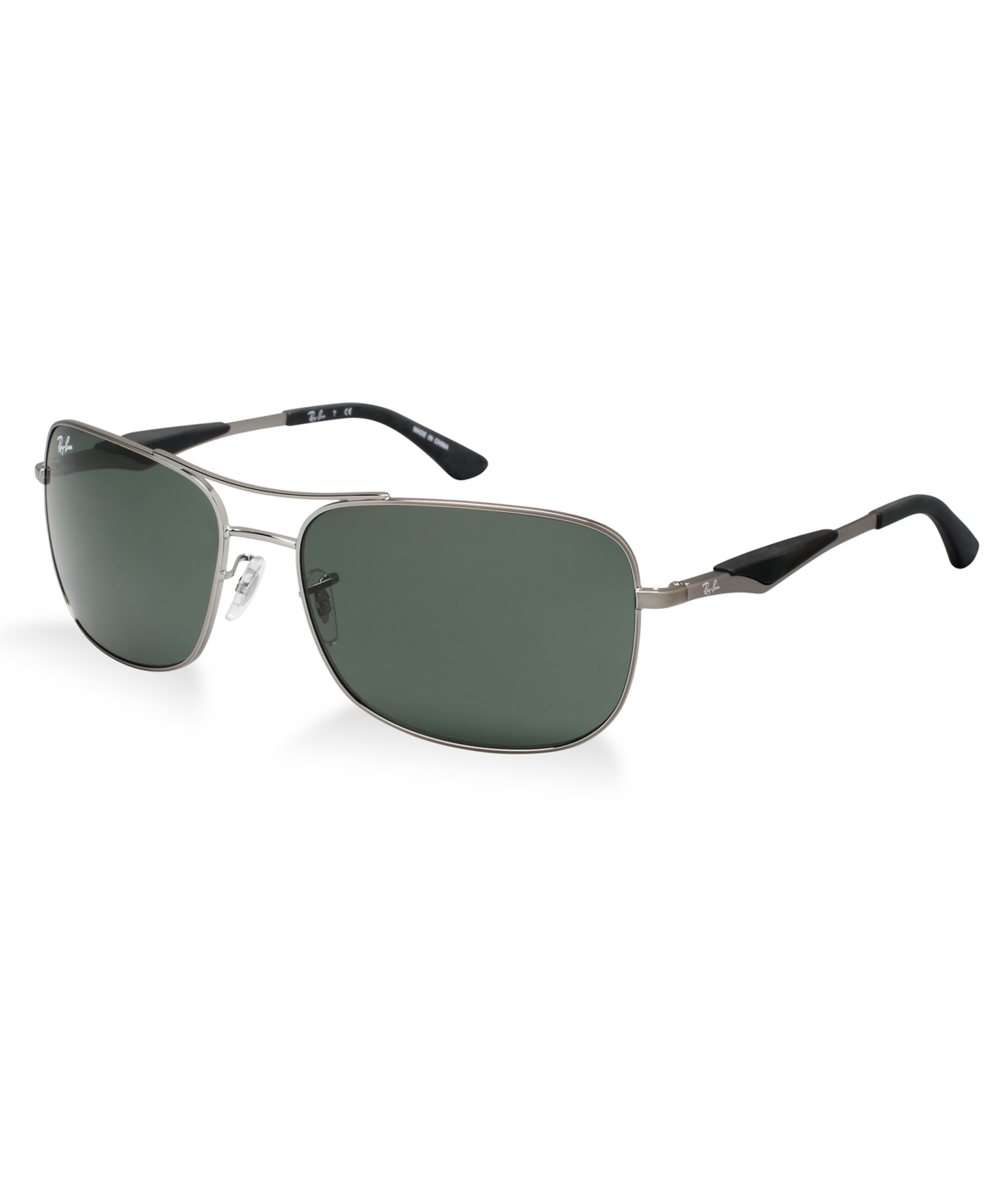 Ray Ban Sunglasses, Rb3515 In Gunmetal,green