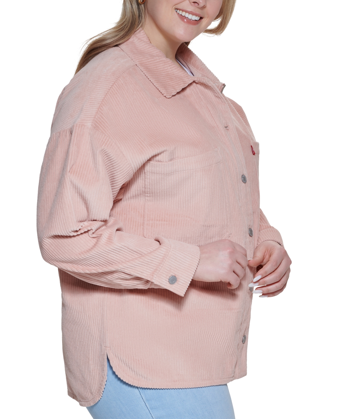 Levi's Trendy Plus Size Corduroy Cotton Shacket