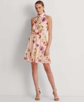 ralph lauren chiffon dress