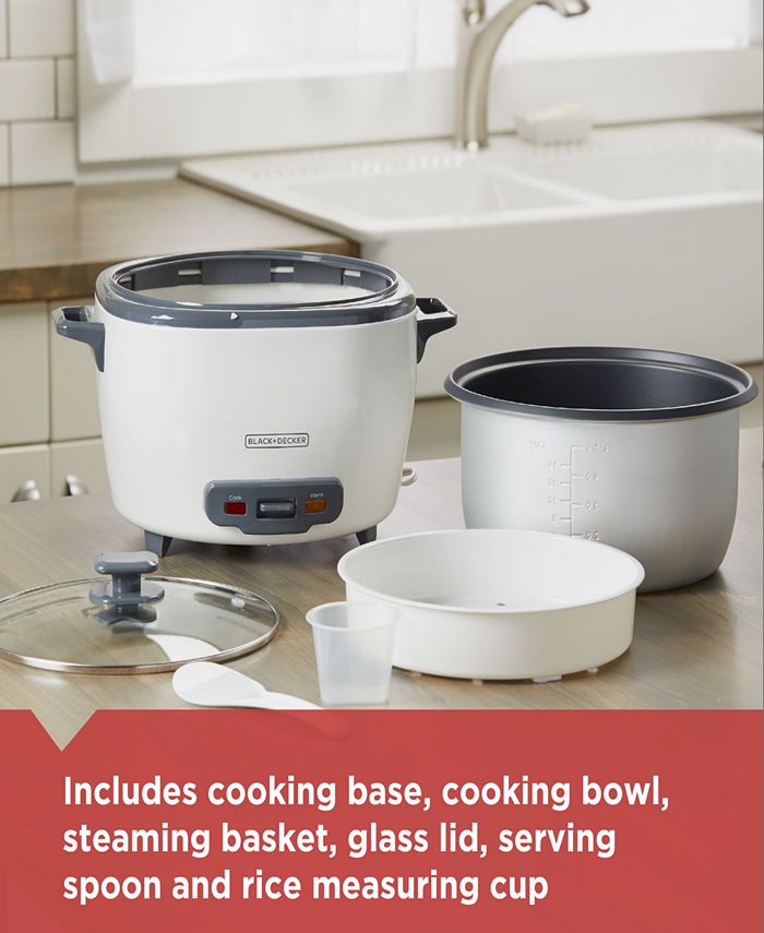 Black & Decker 28Cup Traditional Rice Cooker Macy's