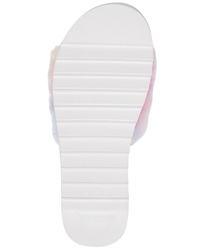 koolaburra fuzzy sandals