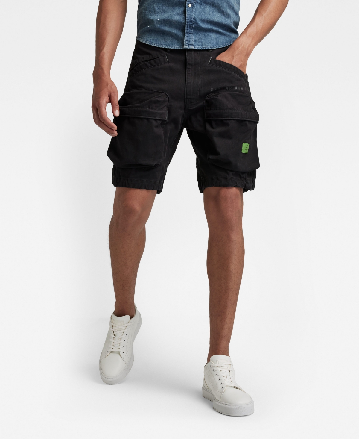 tapered cargo shorts