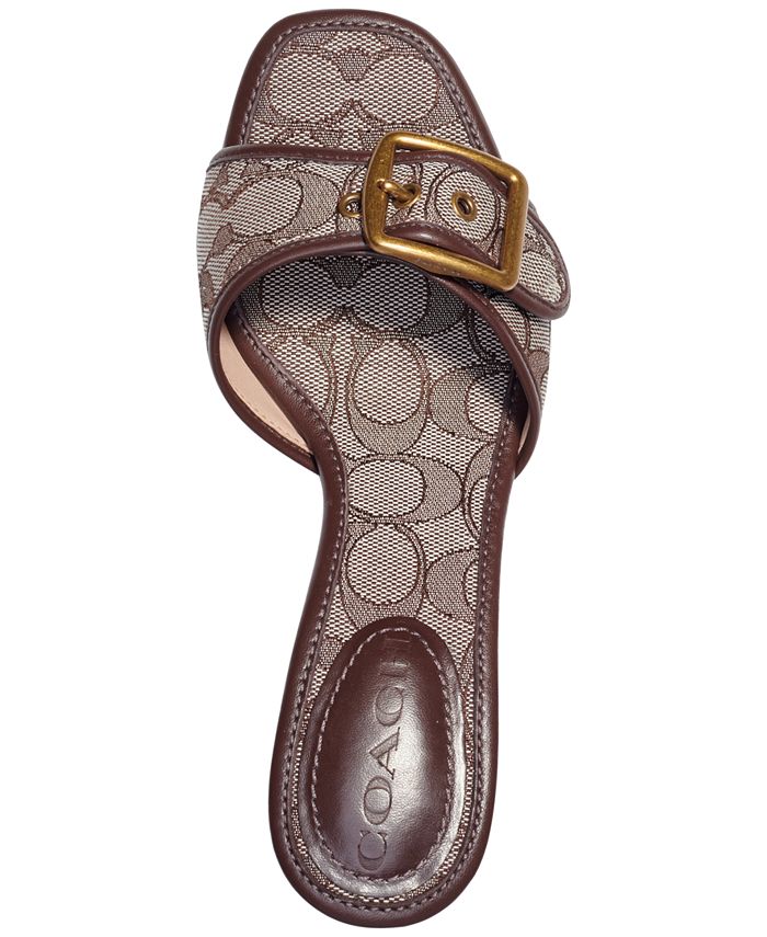 COACH Women's Margot KittenHeel Slide Sandals & Reviews Sandals