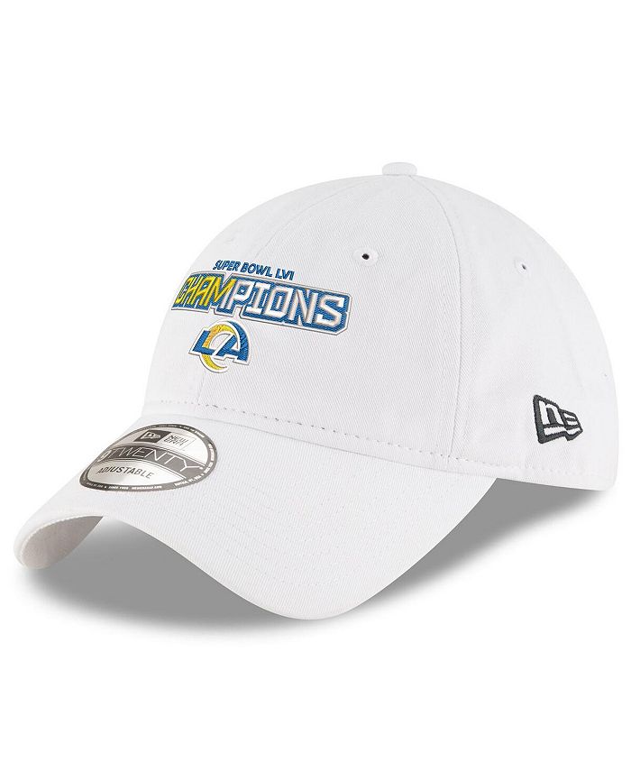 New Era Men's White Los Angeles Rams Super Bowl LVI Champions 9TWENTY  Adjustable Hat - Macy's