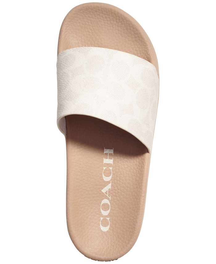 COACH Women's Udele Sport Pool Slides Macy's