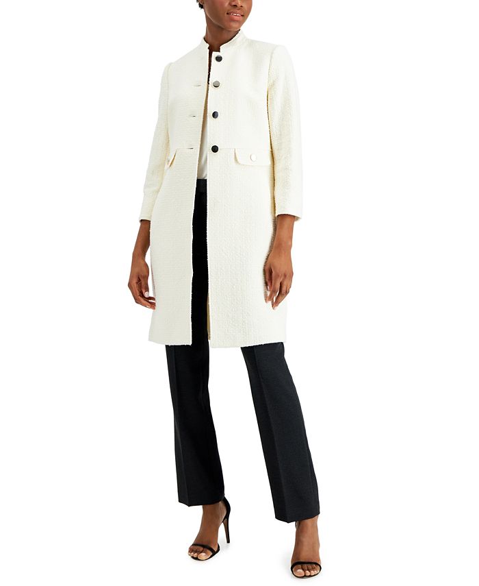 Anne Klein MandarinCollar Topper Jacket Macy's