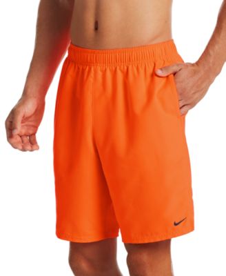 nike orange swim trunks