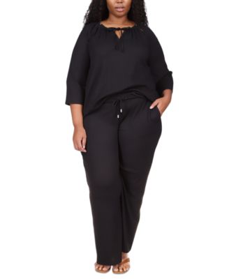 macys michael kors plus size tops