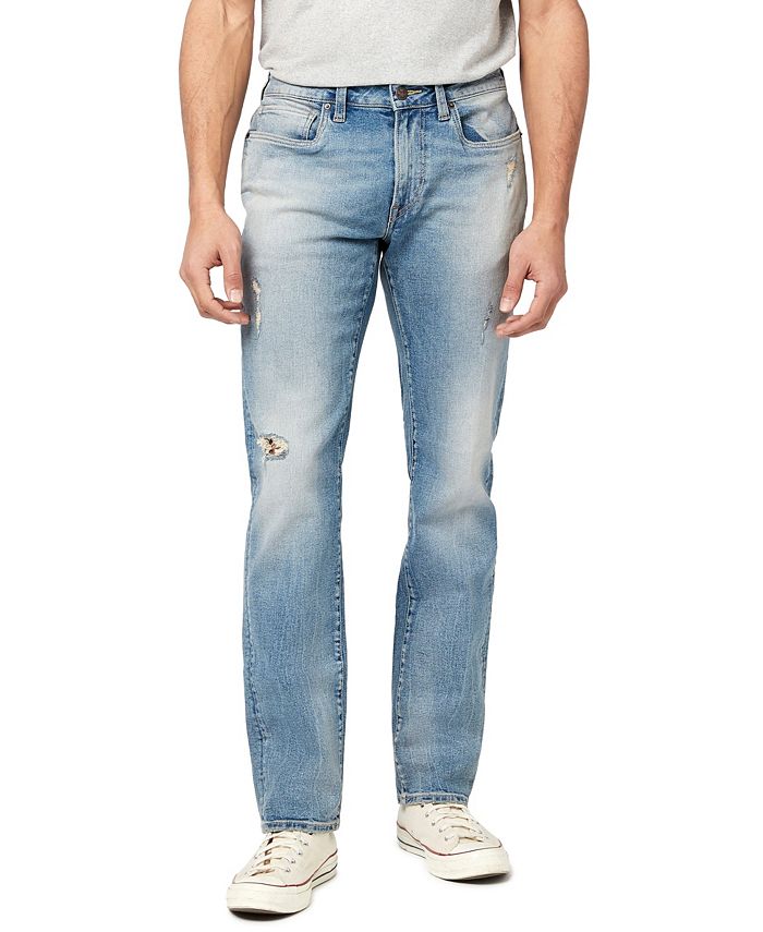 Buffalo David Bitton Men's Veined Future Fiber Straight Six Jeans ...