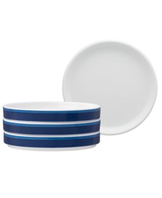 ColorStax Stripe Small Plates, Set of 4