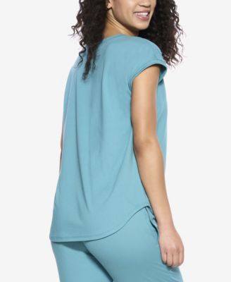 Women's Textured Slub Knit Muscle Tee