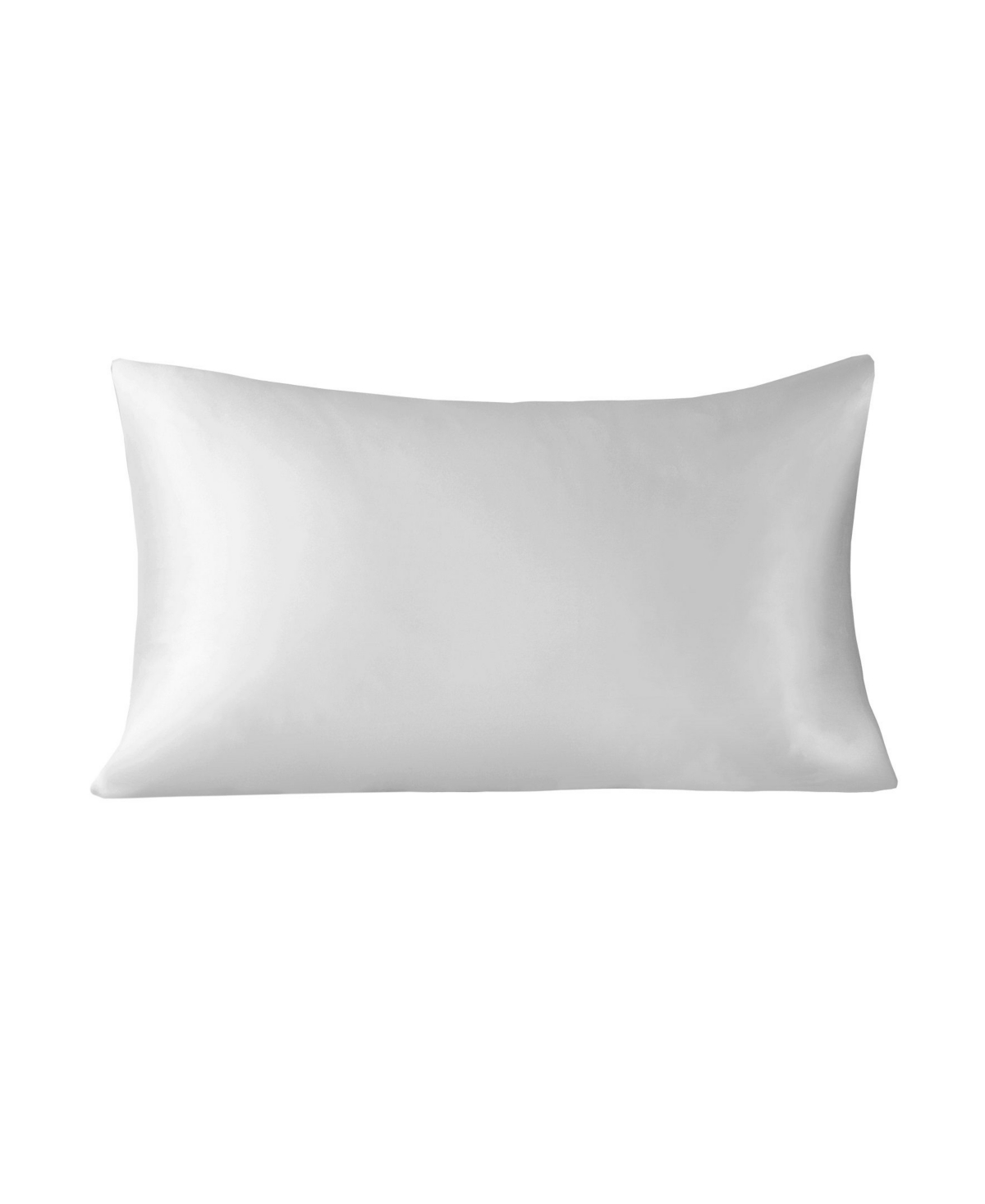 Madison Park 25-momme Mulberry Silk Pillowcase, Queen In White