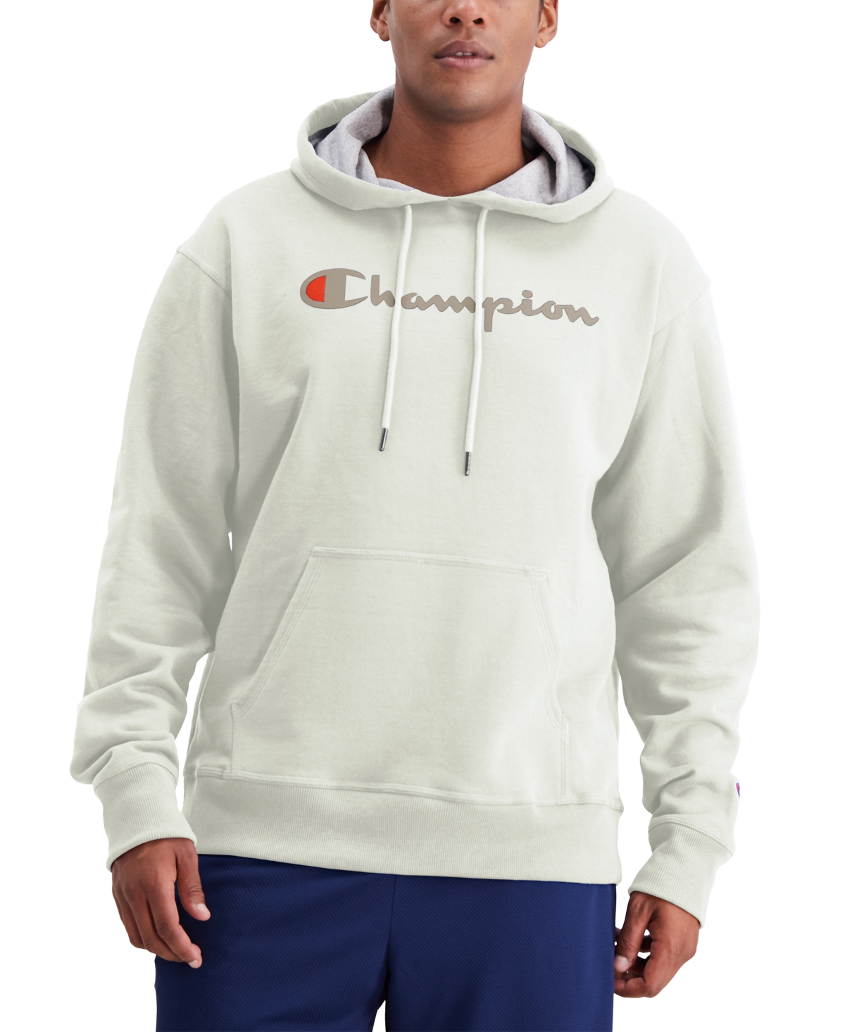 Champion men's script logo powerblend hoodie shop