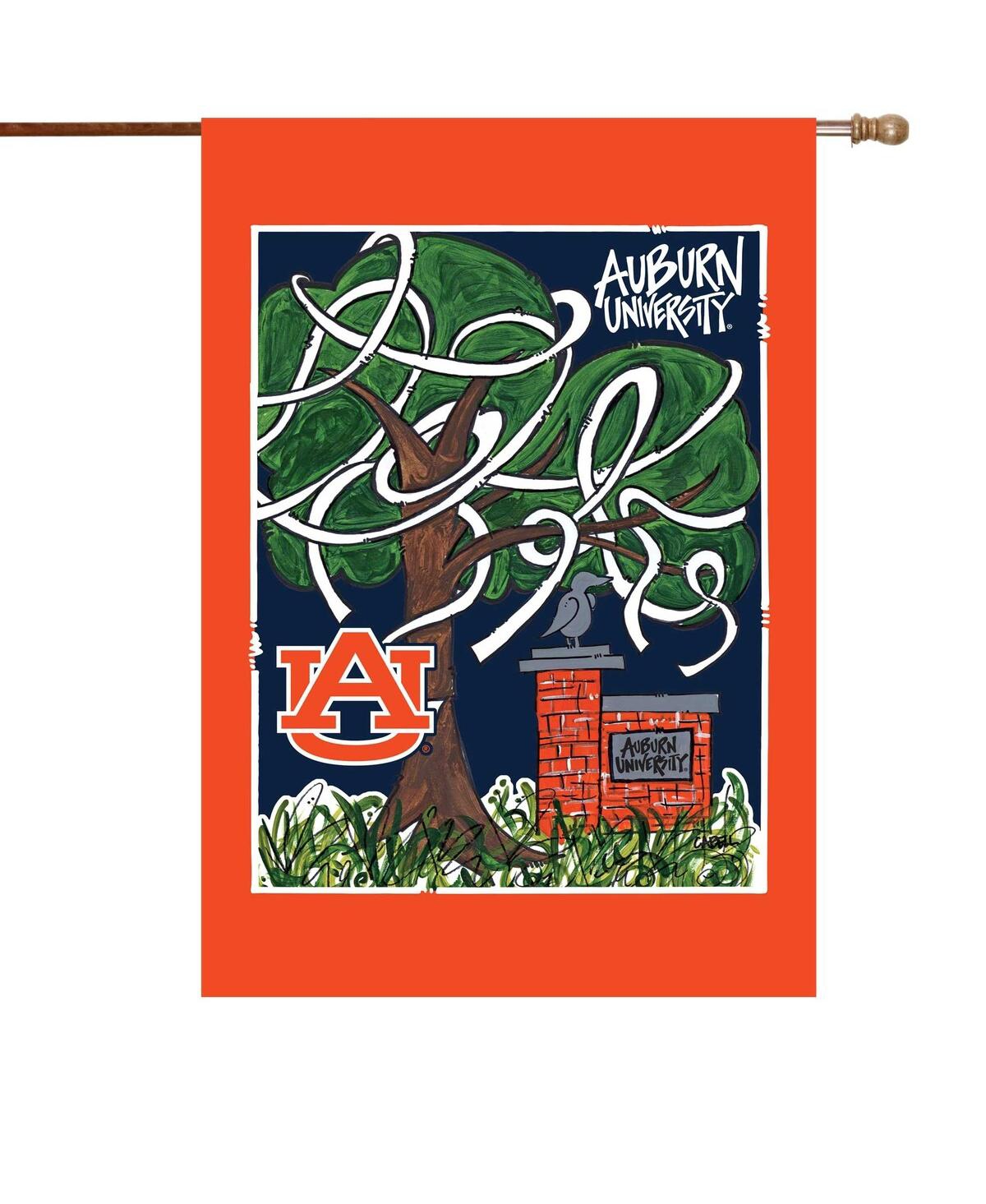 Auburn Tigers 28" x 40" More Than Tailgating Double-Sided House Flag - Multi