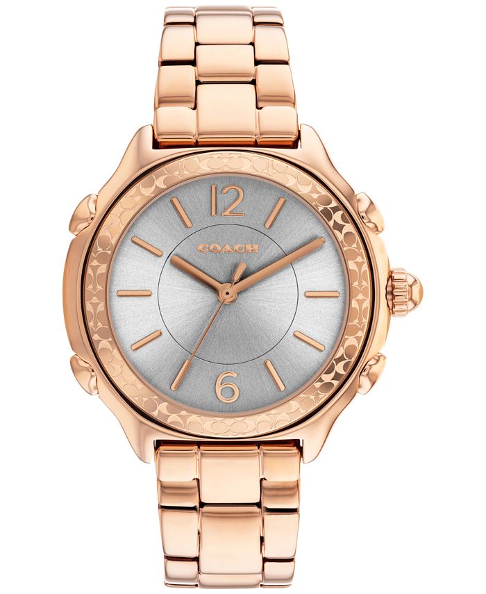 Macy's rose sales gold watch