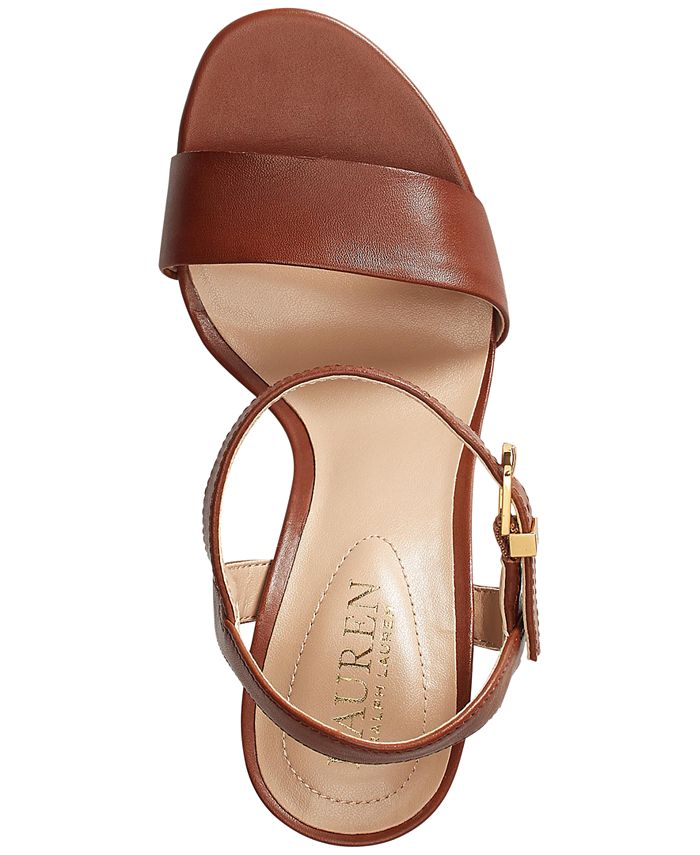 Lauren Ralph Lauren Women's Gwen AnkleStrap Dress Sandals Macy's