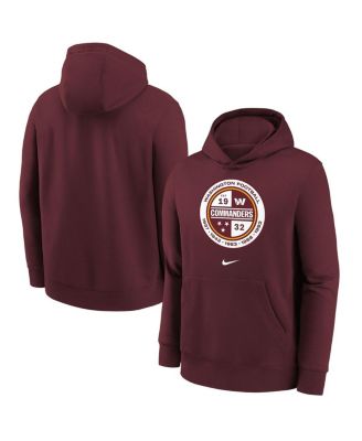 Washington Commanders Nike Youth Alternate Logo Pullover Hoodie - Burgundy