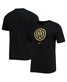 Men's Black Inter Milan Evergreen Crest T-shirt