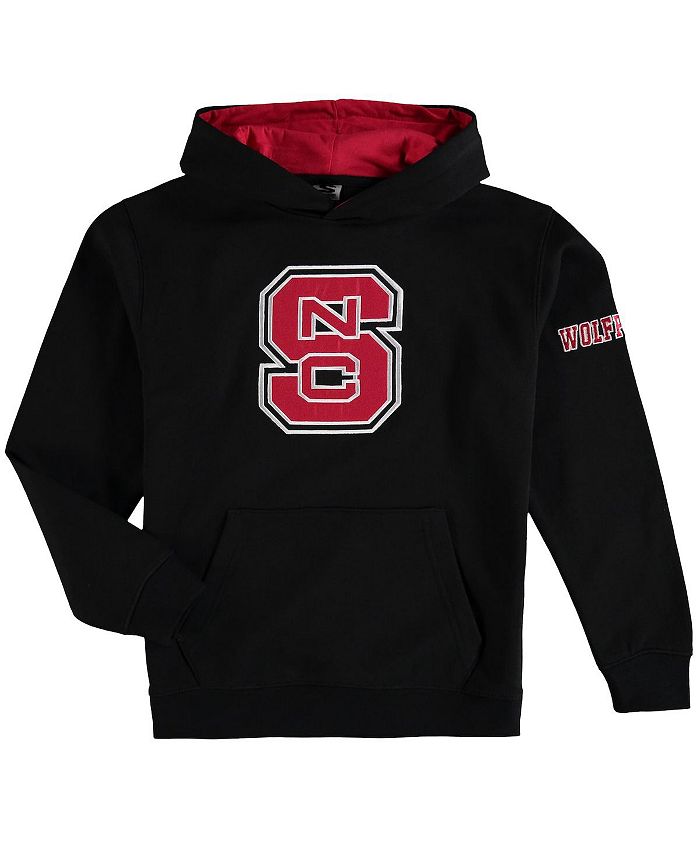 Stadium Athletic Big Boys Black NC State Wolfpack Big Logo