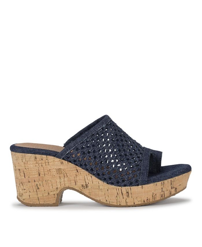 Baretraps Bethie Wedge Slide Sandals & Reviews - Sandals - Shoes - Macy's