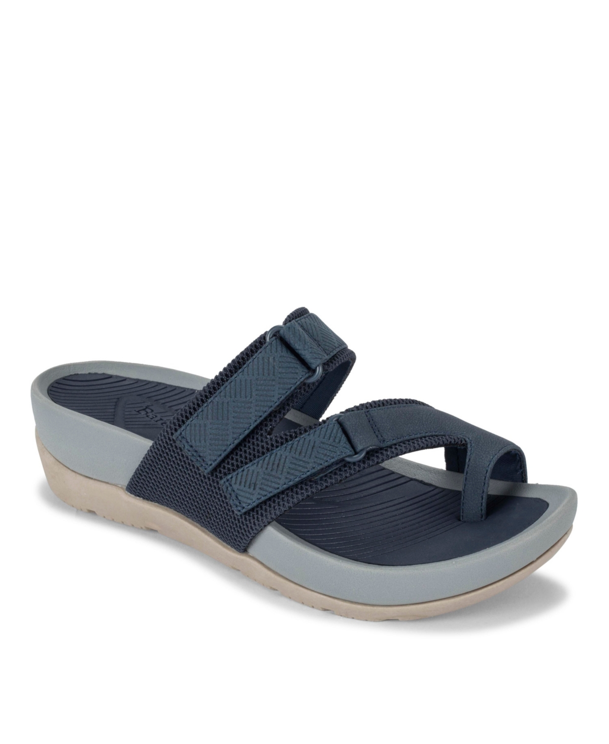 Baretraps Aloha Casual Slide Sandals Women's Shoes In Navy Blue | ModeSens