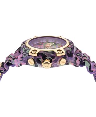 Swatch WildChic Animal Print Purple Watch Swatch Purple Watches for Women on Sale up to 90% Off: Poshmark main image 4