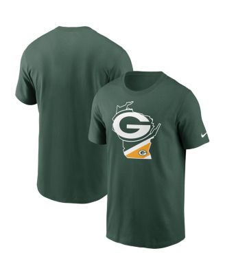 Nike Men's Green Bay Packers Hometown Collection Wisconsin T-shirt - Macy's