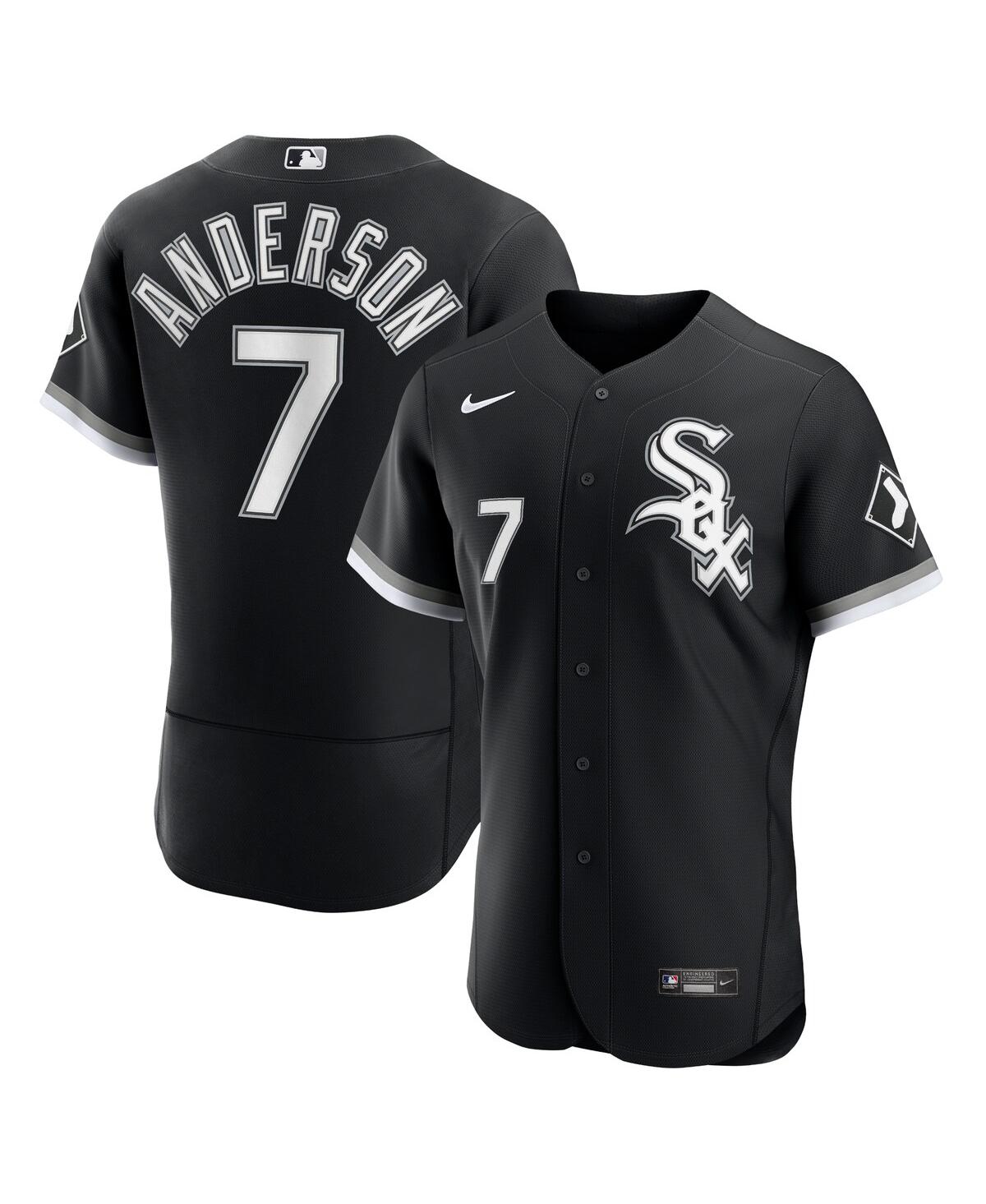 Men's Nike Tim AndersonChicago White Sox Alternate Authentic Player Jersey - Black