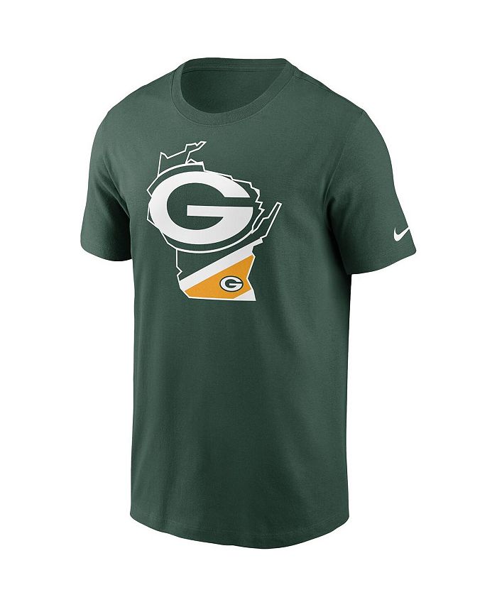 Nike Men's Green Bay Packers Hometown Collection Wisconsin T-shirt - Macy's
