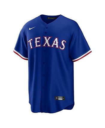 Texas Rangers Nike Alternate Authentic Team Jersey - Royal